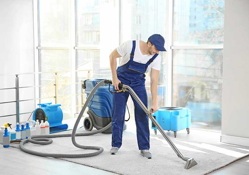 professional carpet cleaning service.